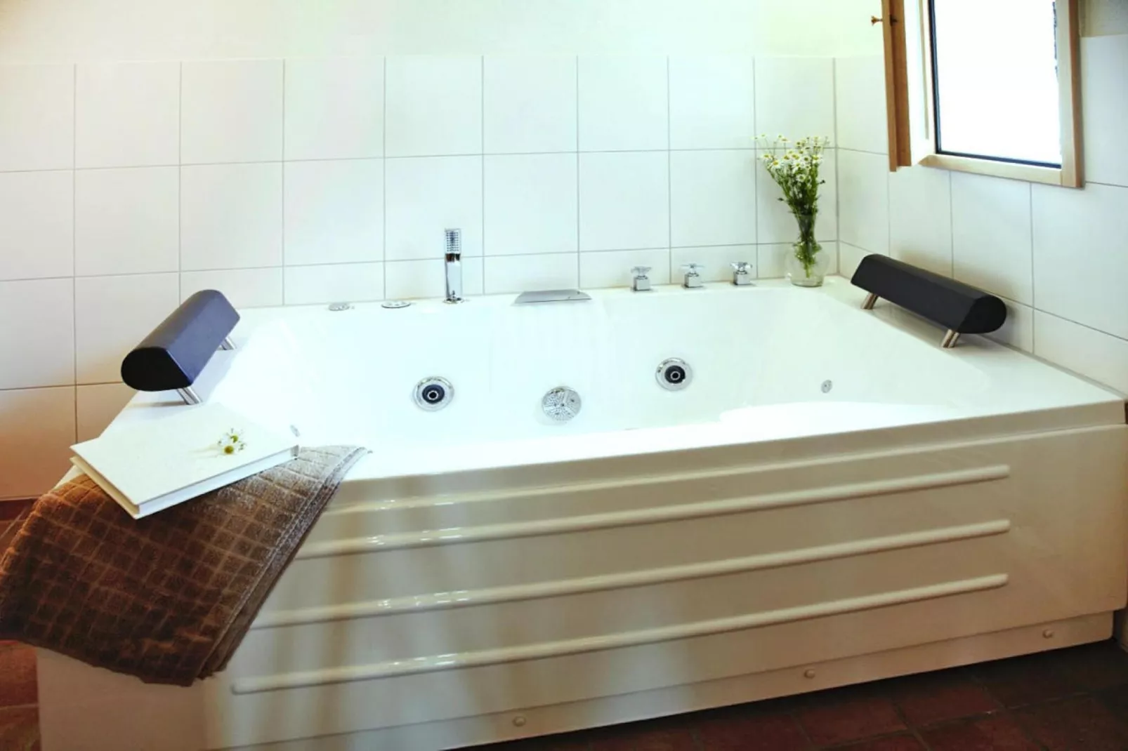 Wellness unter Reet Dagebüll-Badkamer