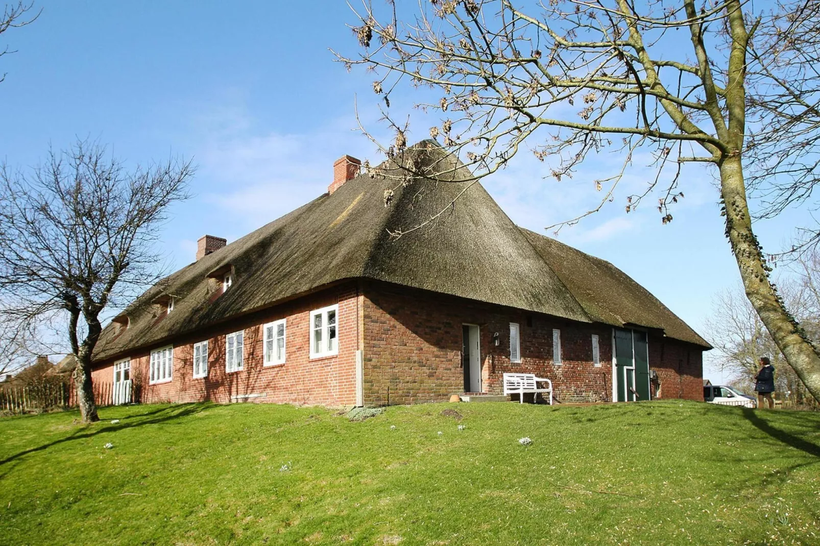 Wellness unter Reet Dagebüll-Buitenkant zomer
