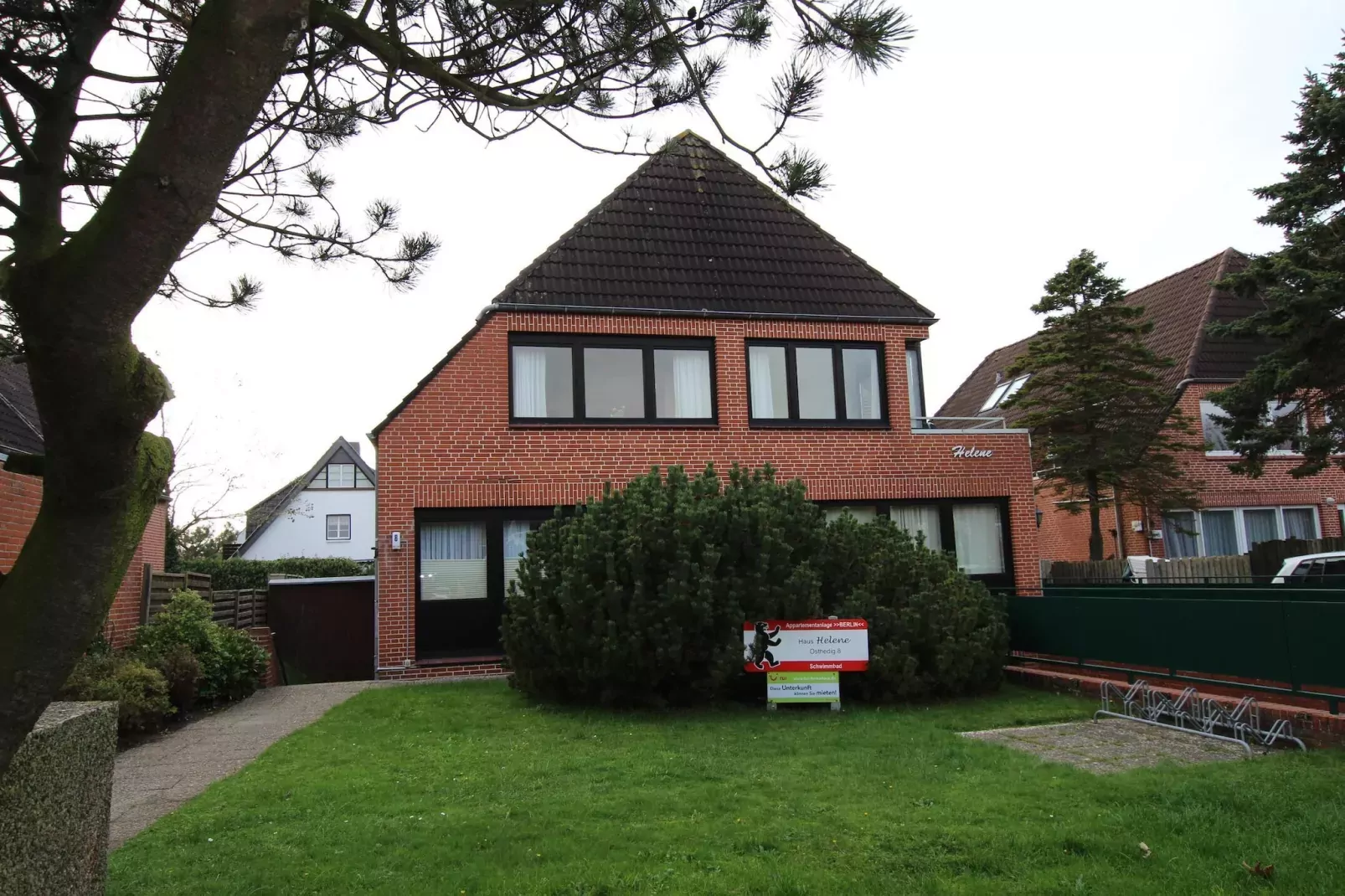 Apartementhaus Helene Wohnung 4  - Westerland-Buitenkant zomer