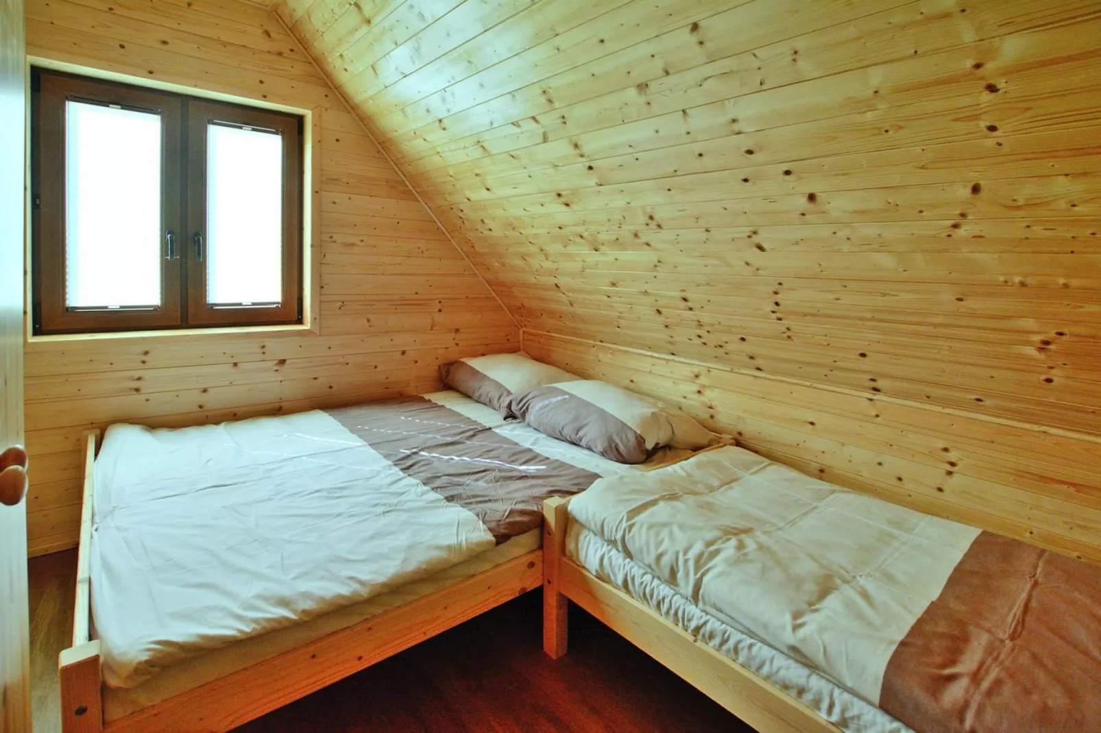 Domki wakacyjne dla 6 osób Sarbinowo-Slaapkamer