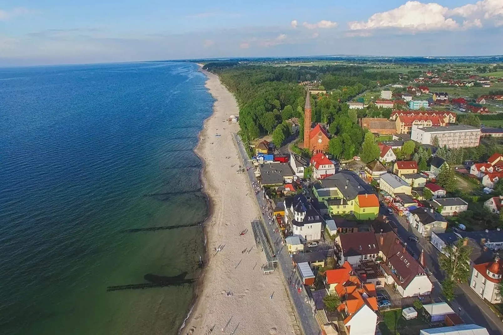Pokój 2-osobowy Sarbinowo-Gebieden zomer 20km