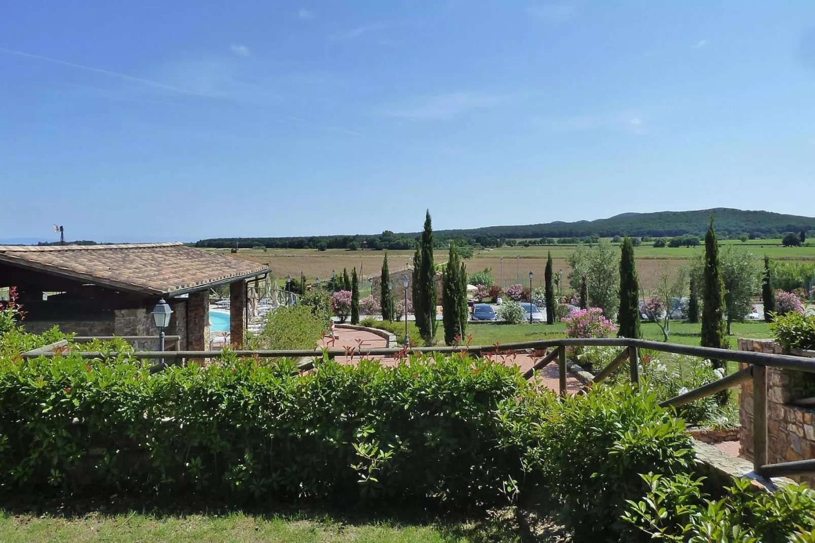 Holiday resort Antico Borgo Casalappi Campiglia Marittima - Type Bilo  B -piano terra- con terrazza-Tuinen zomer