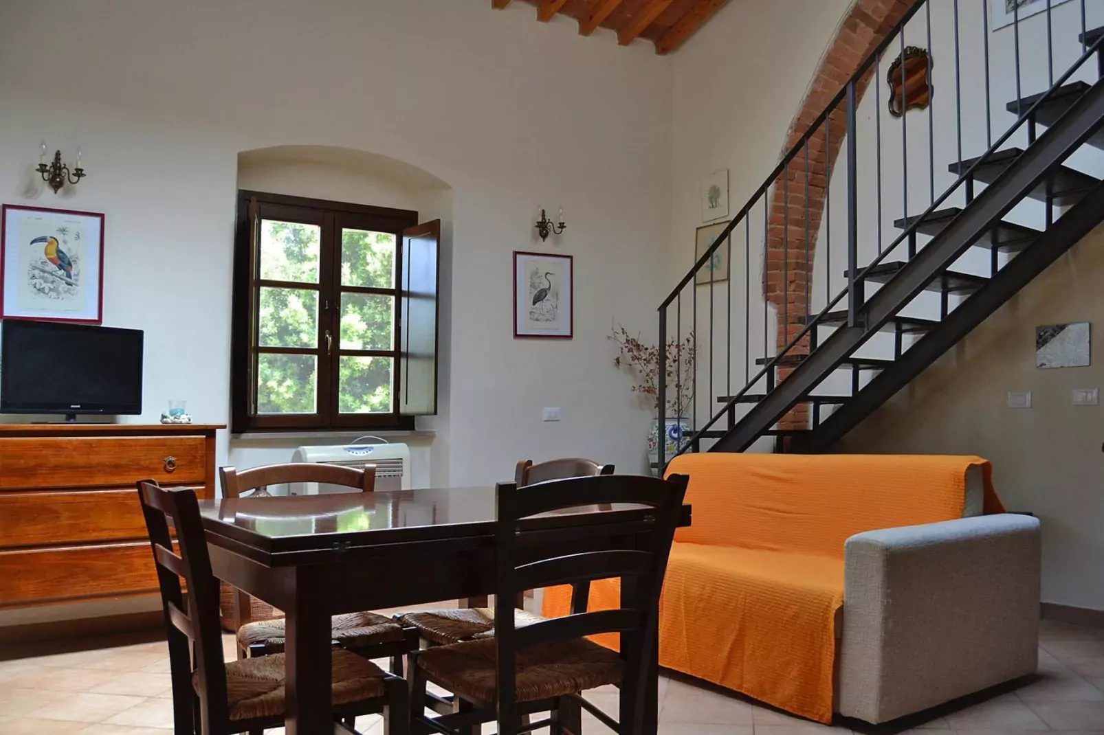 Holiday resort Antico Borgo Casalappi Campiglia Marittima - Type Trilo A-1 primo piano 2 livelli-Woonkamer