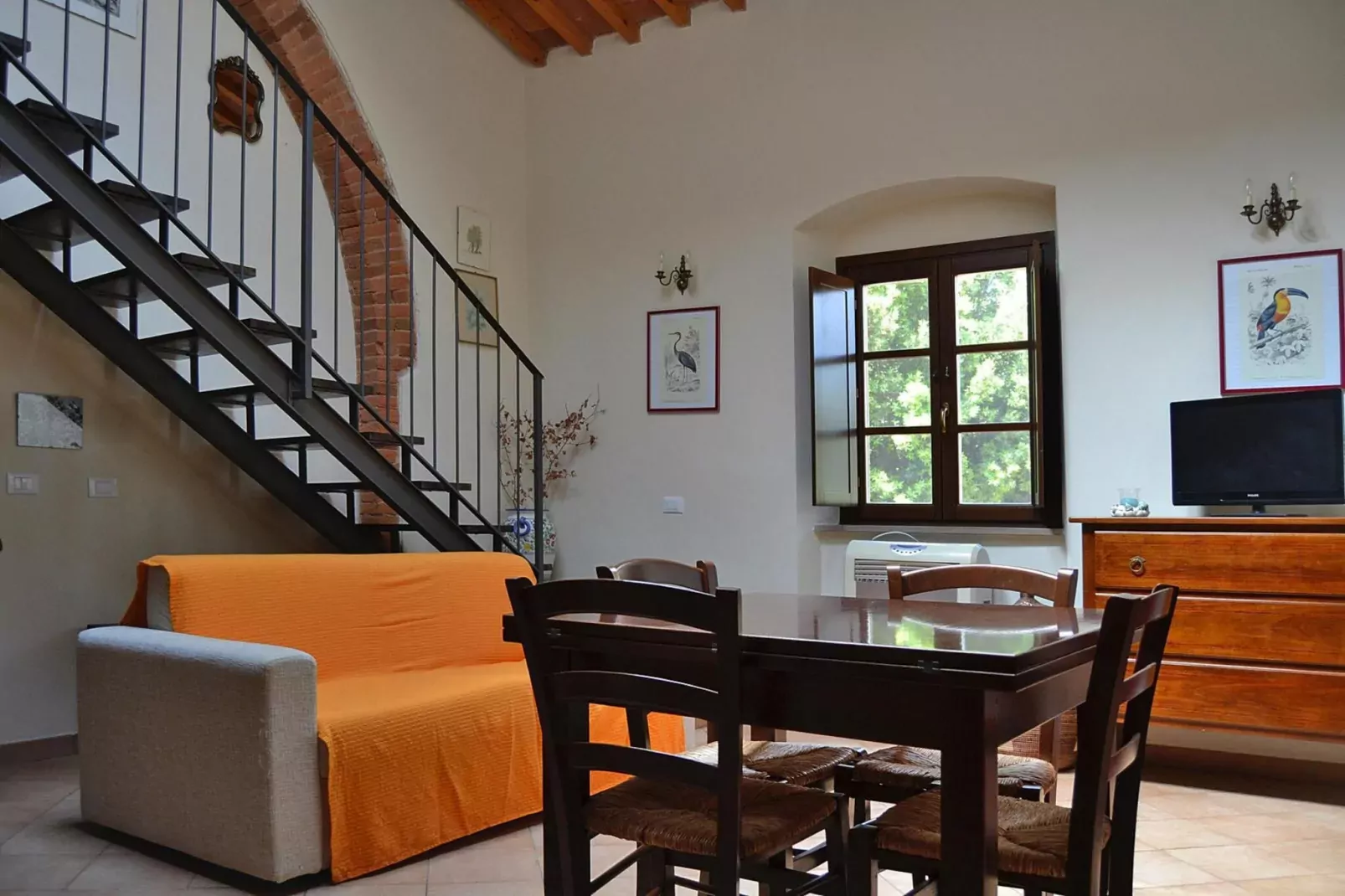 Holiday resort Antico Borgo Casalappi Campiglia Marittima - Type Trilo A-1 primo piano 2 livelli-Woonkamer