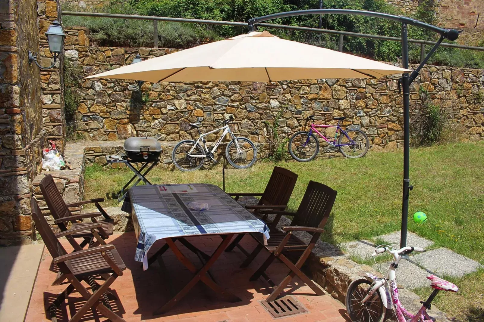 Holiday resort Antico Borgo Casalappi Campiglia Marittima - Type Trilo A-1 primo piano 2 livelli-Tuinen zomer