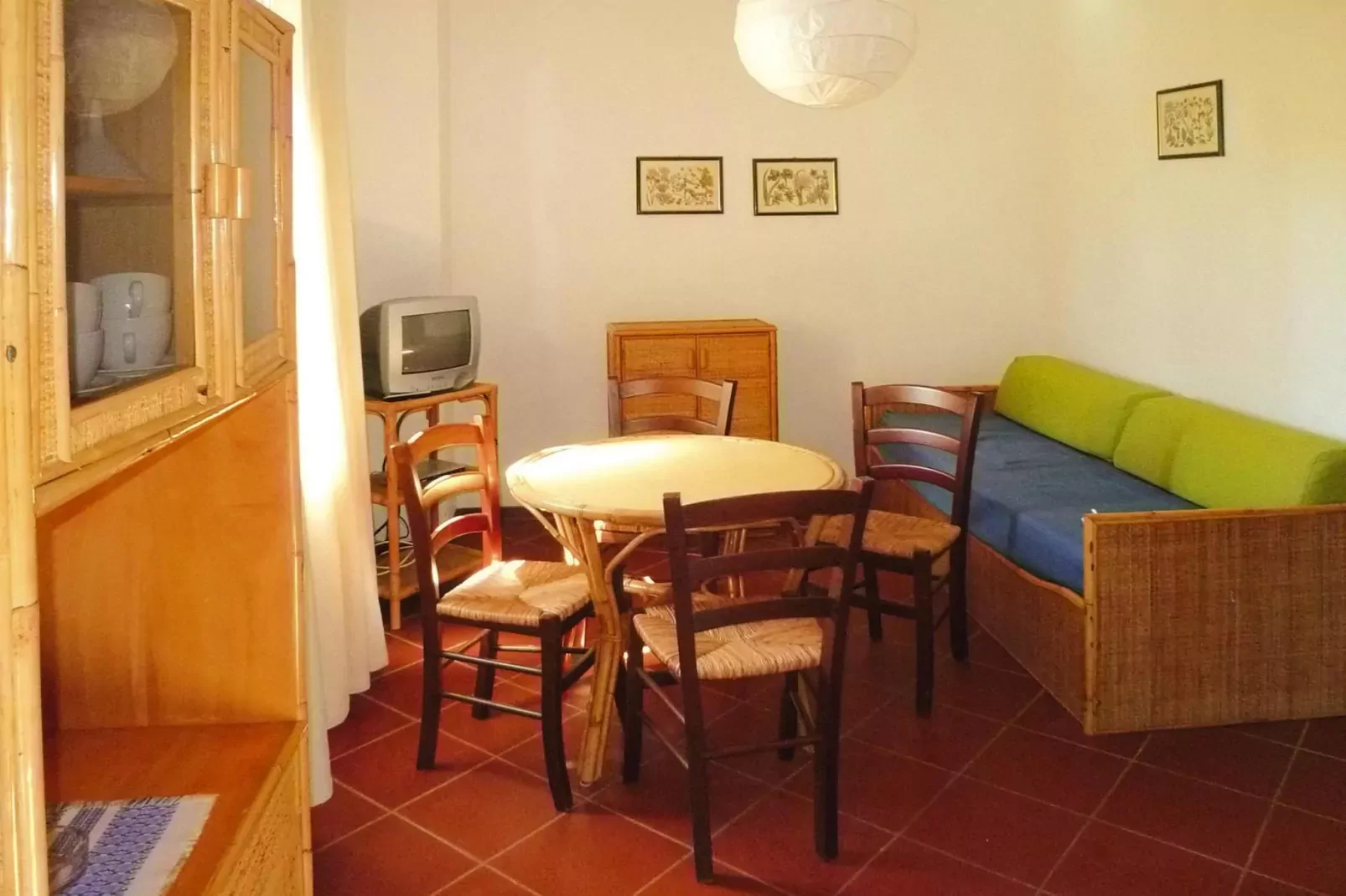 Ferienanlage Azienda Canova Seconda Marina di Grosseto Mono  im OG Haupth/Verwalterhaus Garten-Eetkamer