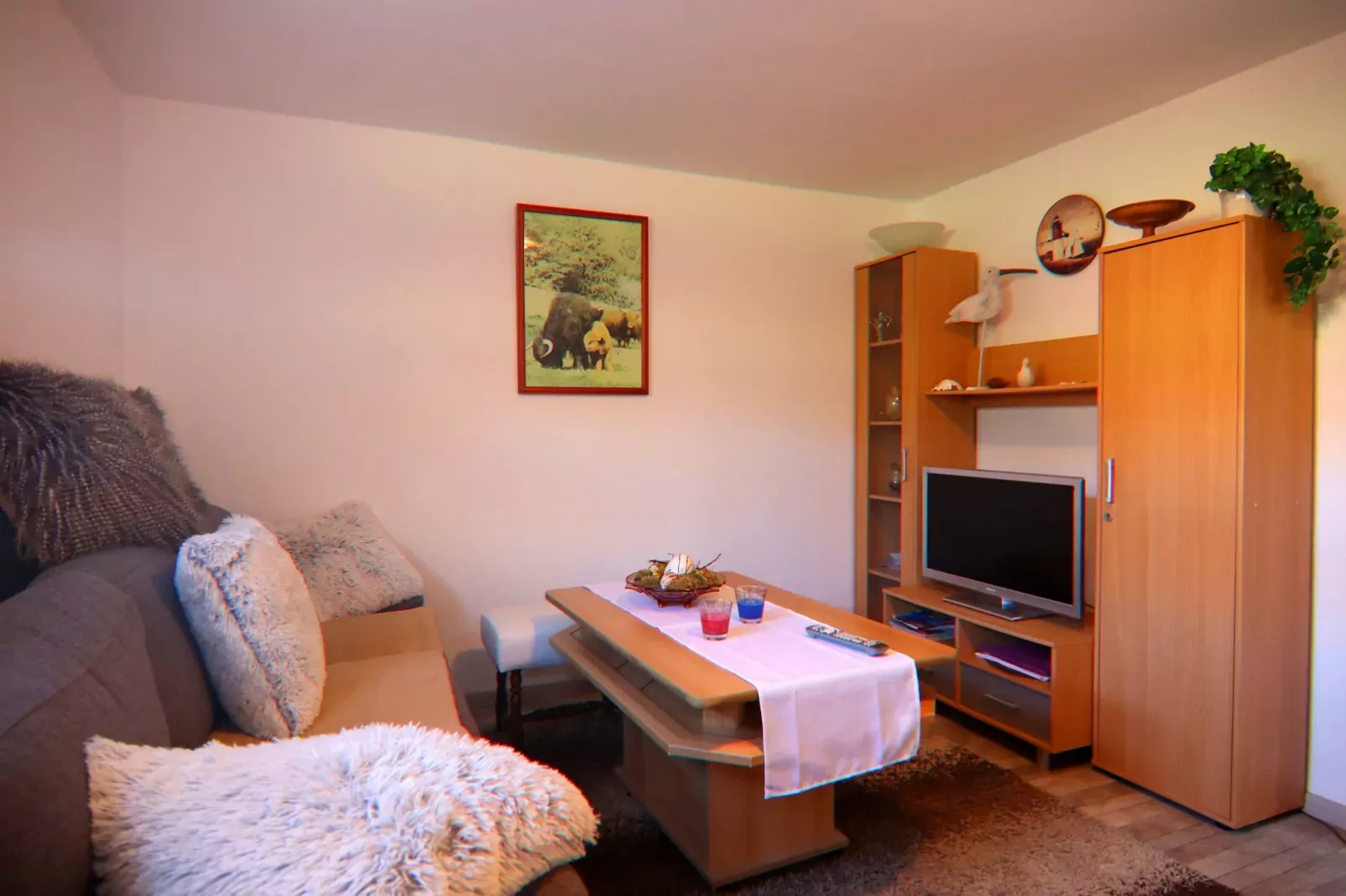 Urlaub vor den Toren der Hansestadt Wismar-Woonkamer