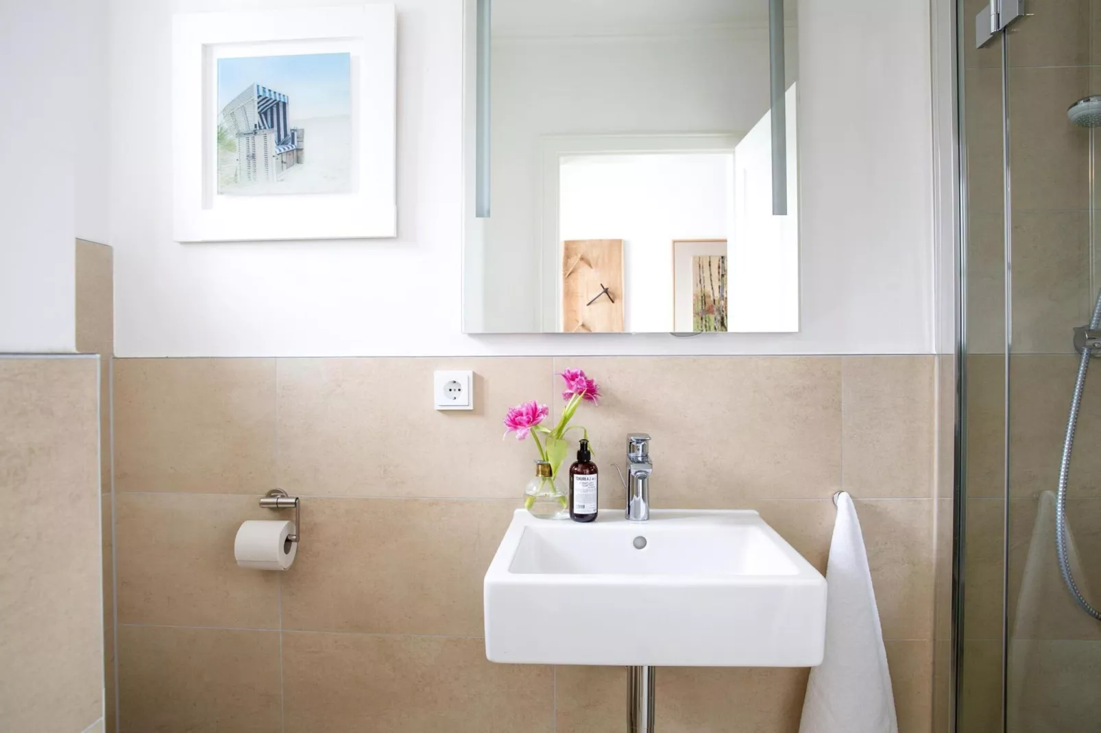 Ferienwohnung Zingst-Düne 22-Badkamer