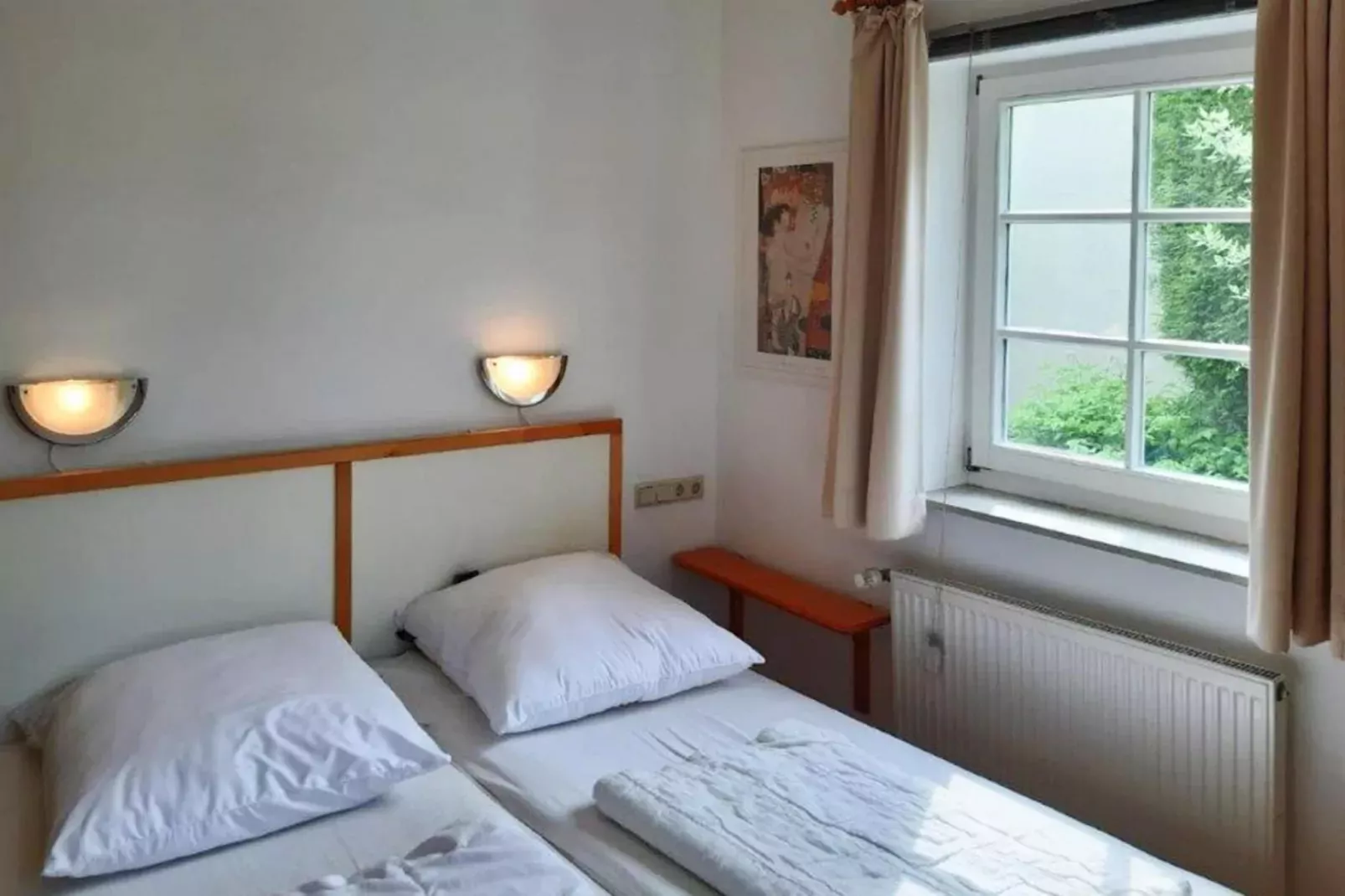 Wohnung unten links-Slaapkamer