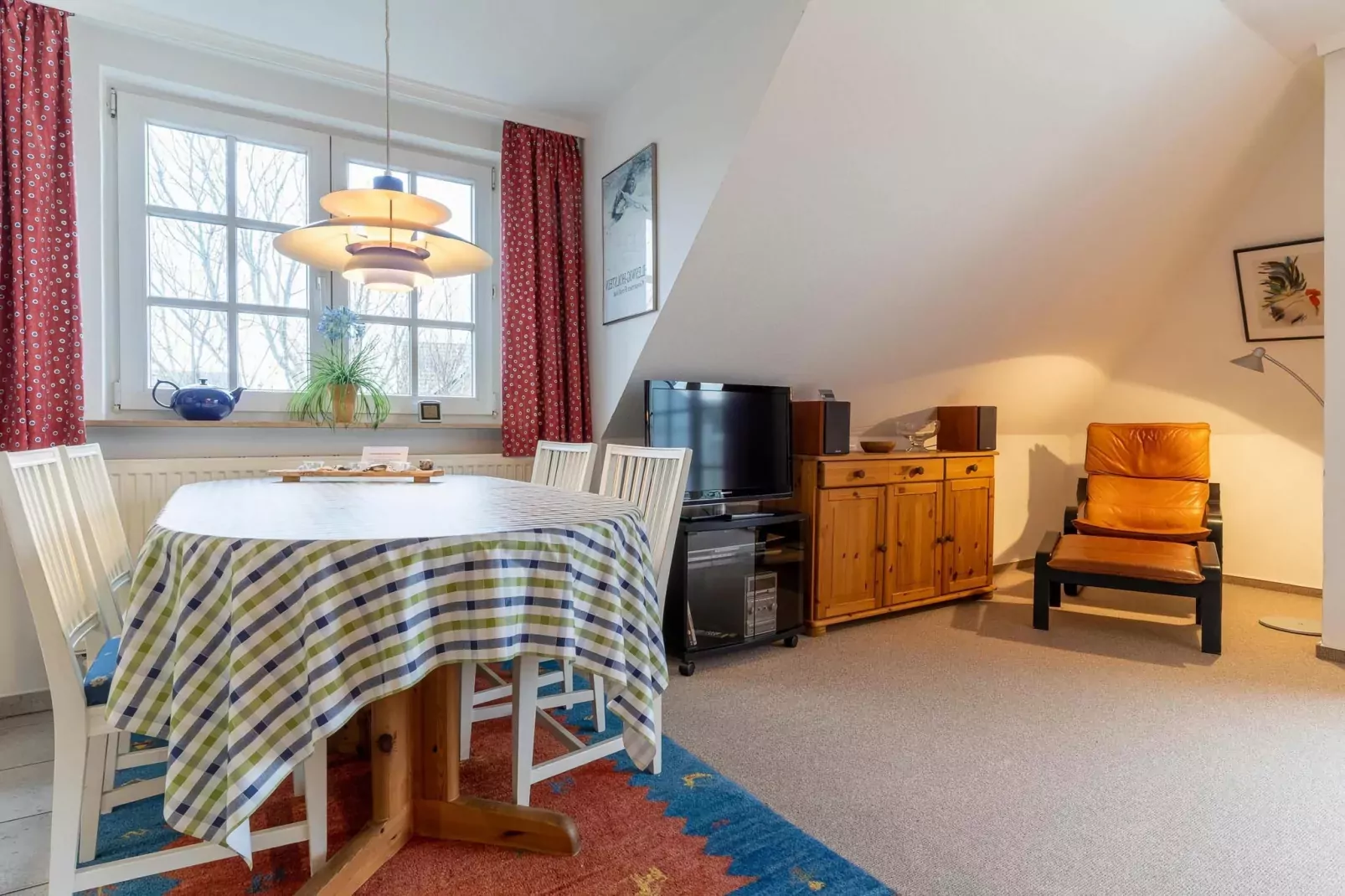 Haus Deichsfenne - Wohnung 3 / 3 Personen-Eetkamer