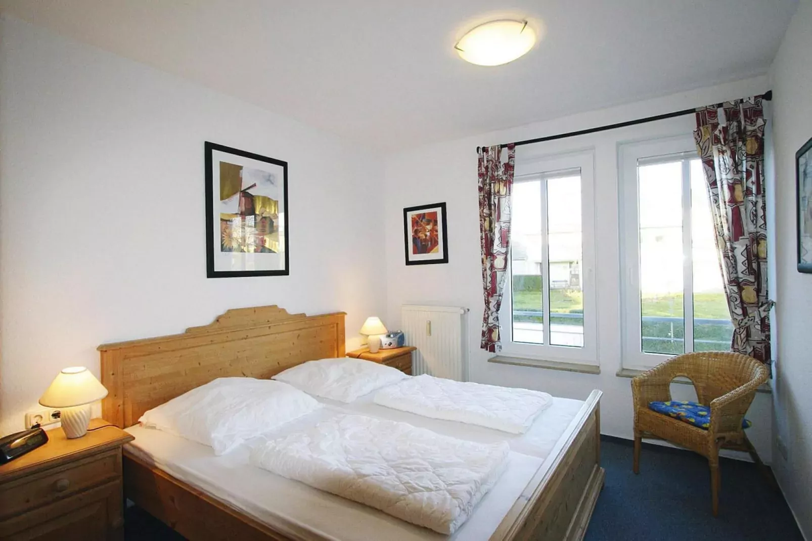 Villa Eintracht, Göhren-Typ B: 50 qm-Slaapkamer