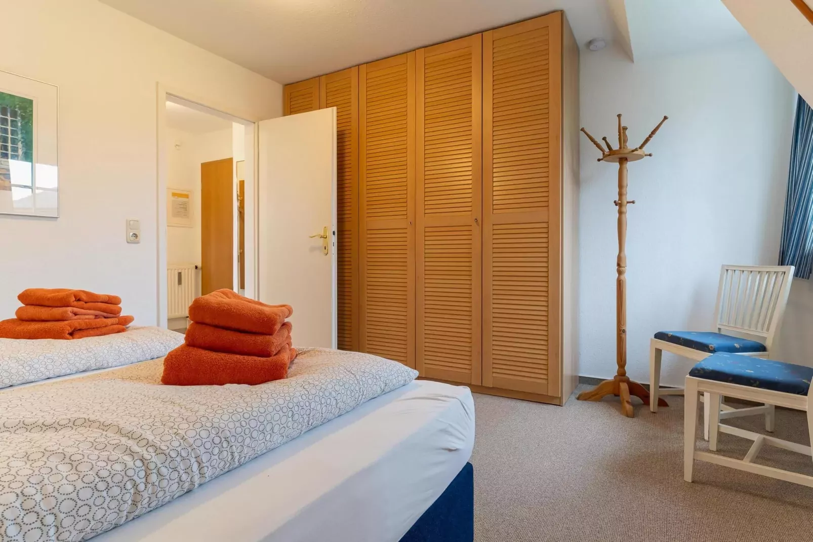 Haus Deichsfenne - Wohnung 3 / 3 Personen-Slaapkamer