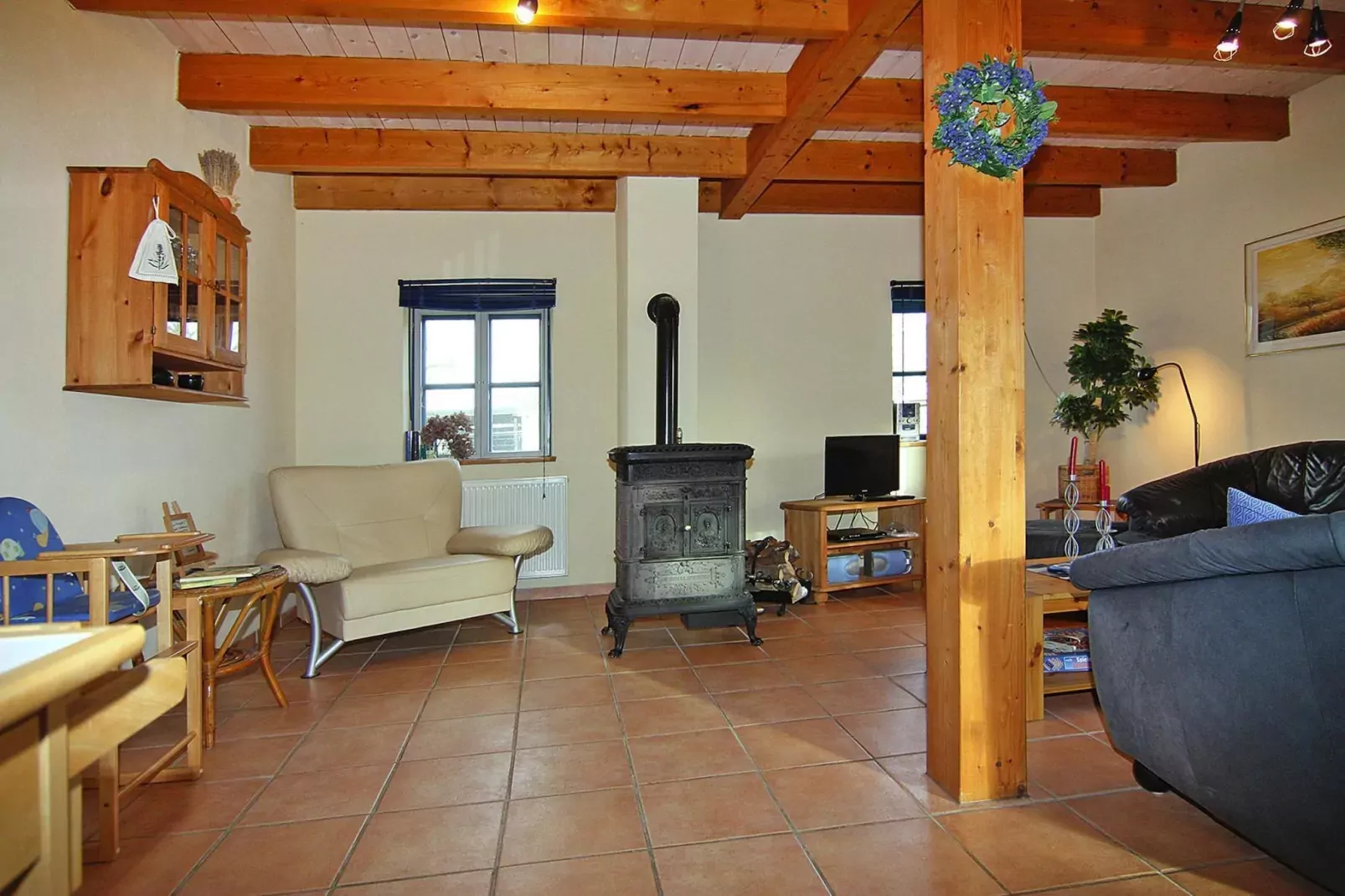 Ferienhaus Vieregge-Ferienhaus 2 D 75 qm-Woonkamer