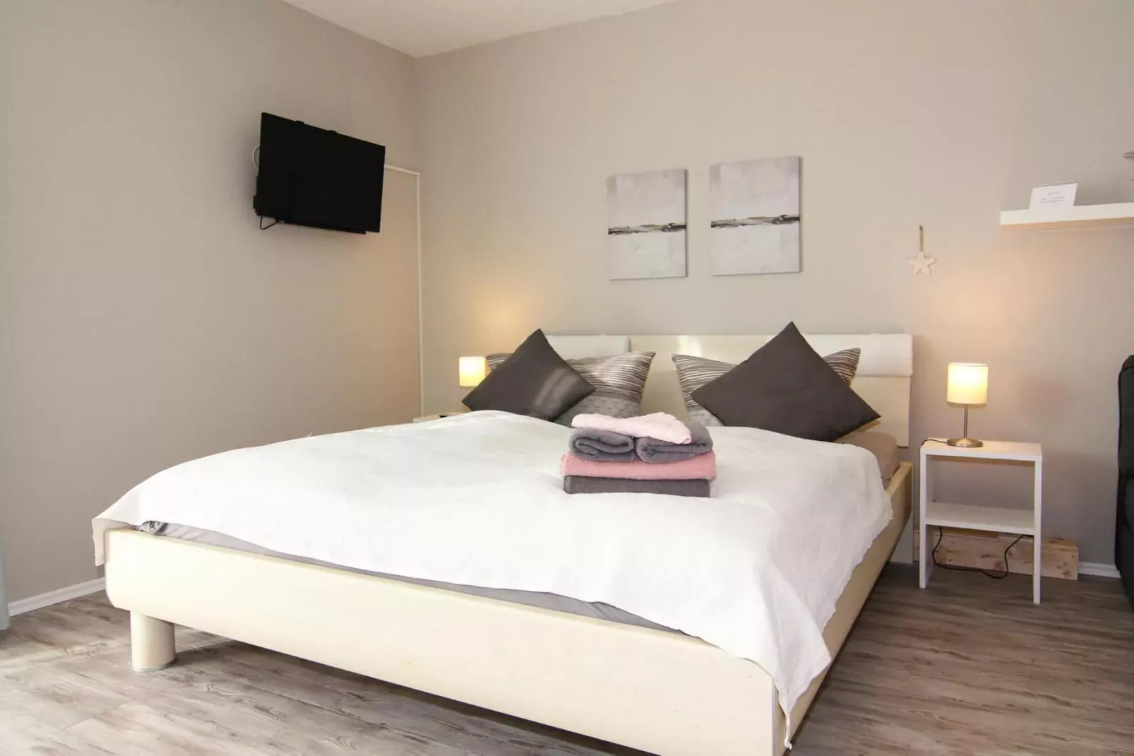 Ferienwohnung Kleiner Seestern Wiek-Wohnung 33-Slaapkamer