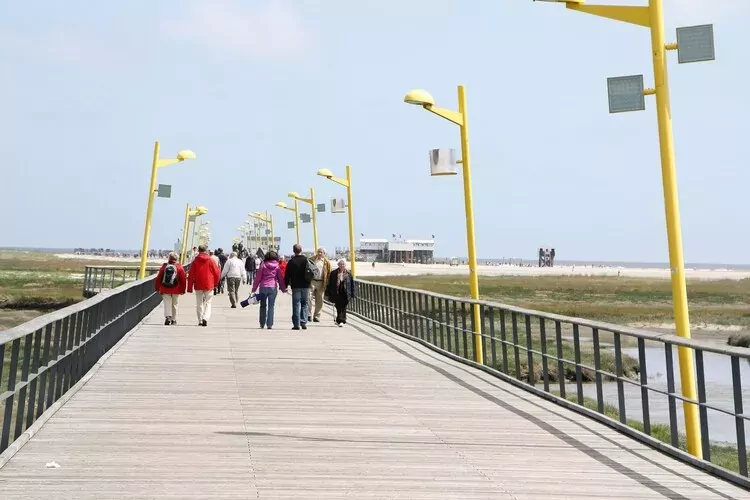 Haus Deichsfenne - Wohnung 3 / 4 Personen-Gebieden zomer 1km