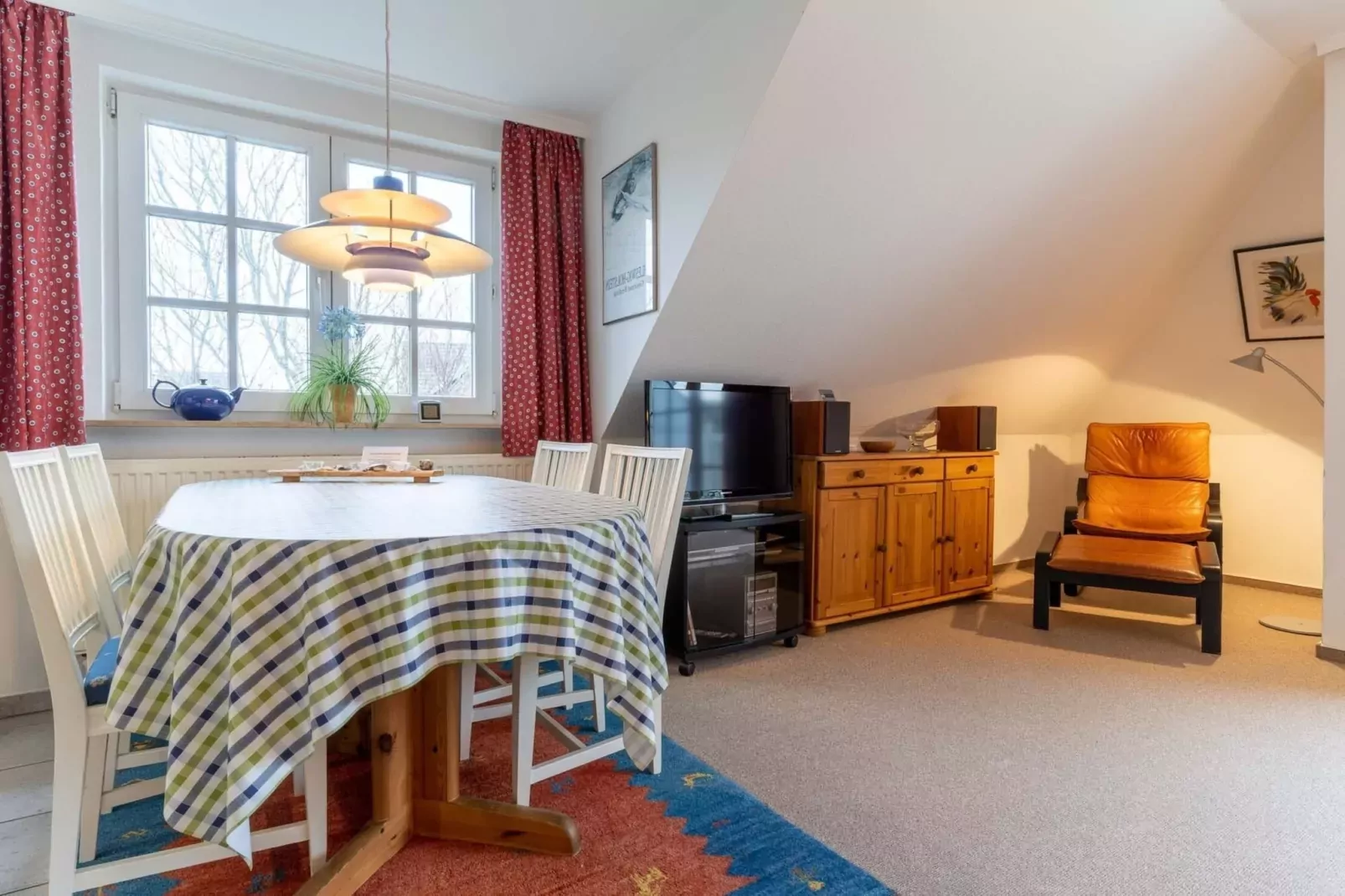 Haus Deichsfenne - Wohnung 3 / 4 Personen-Eetkamer