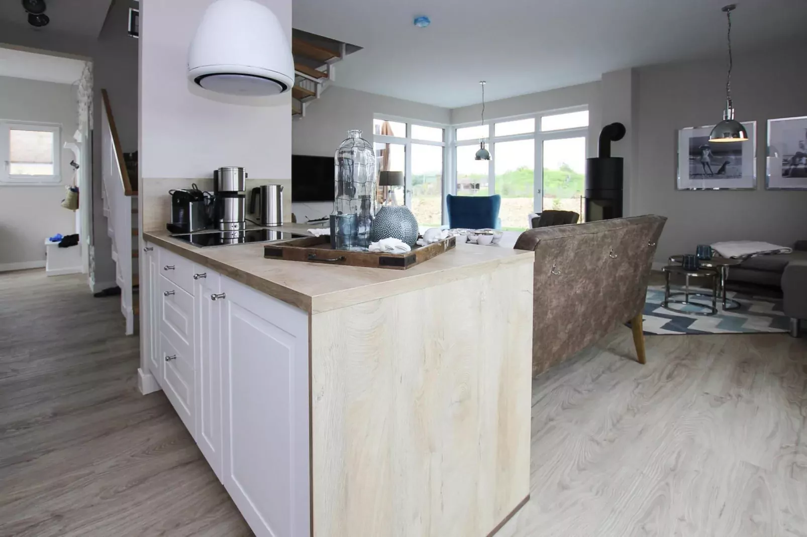 Ferienhaus Fiete Dranske-Keuken