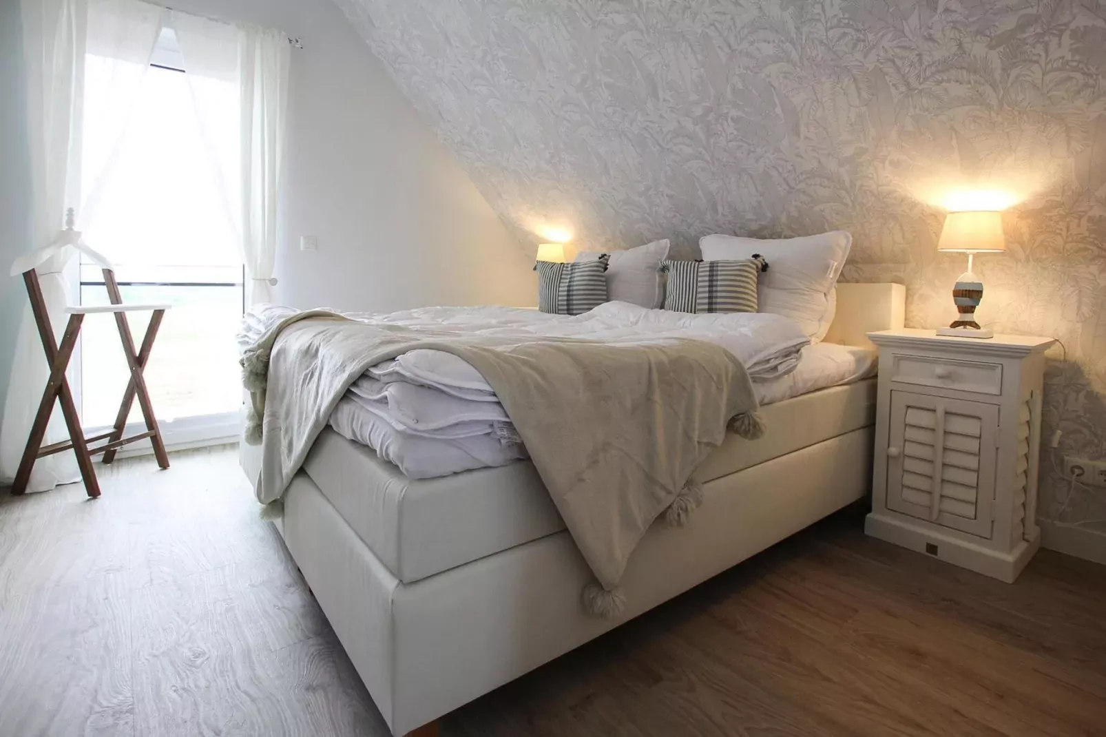Ferienhaus Fiete Dranske-Slaapkamer