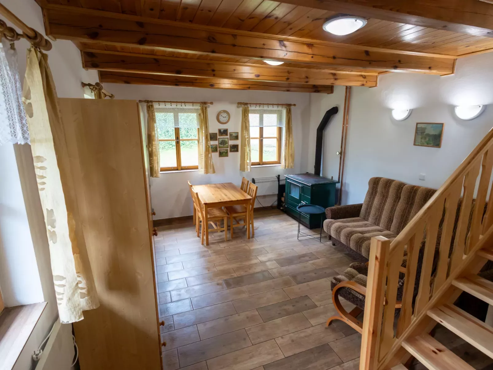 inside