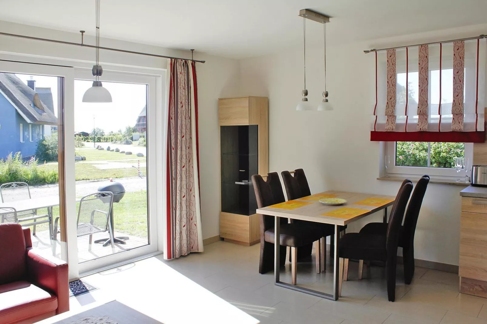 Ferienhaus Poseidon Vieregge - Am Breetzer Bodden 14 A-Eetkamer