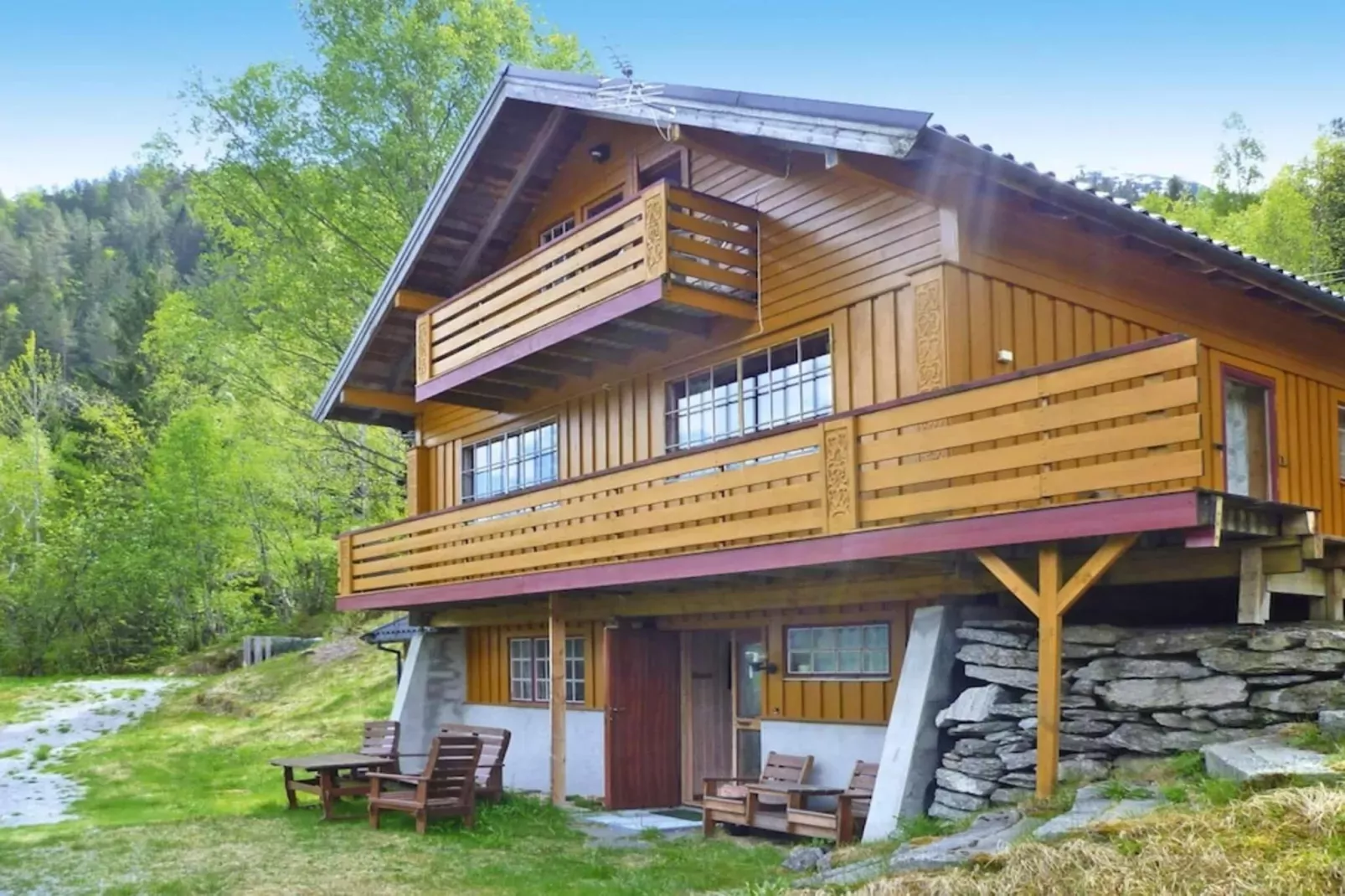 2 persoons vakantie huis in STRYN-By Traum-Buitenlucht