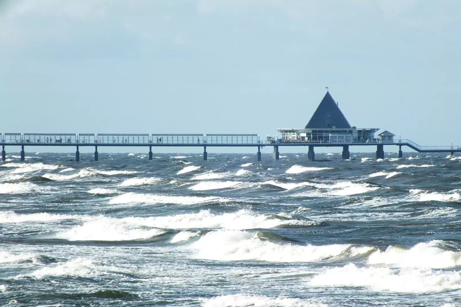 DHH Strandhaus links-Gebieden zomer 5km