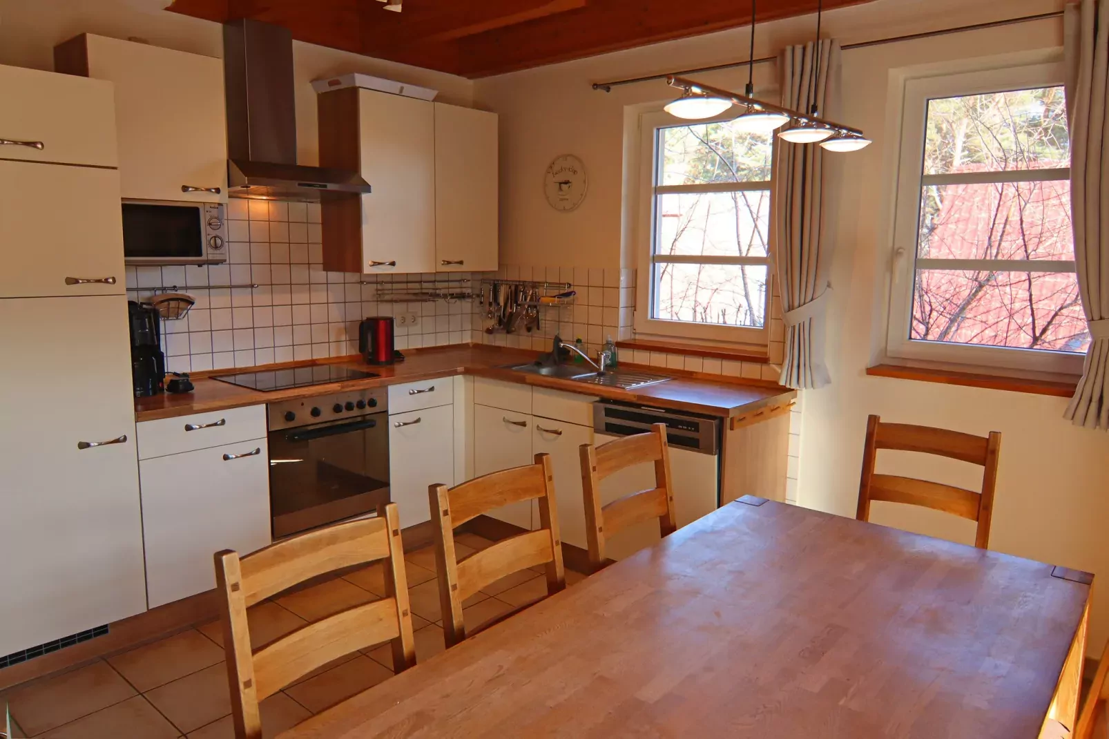 Dünenwaldhaus links Typ 1-Keuken