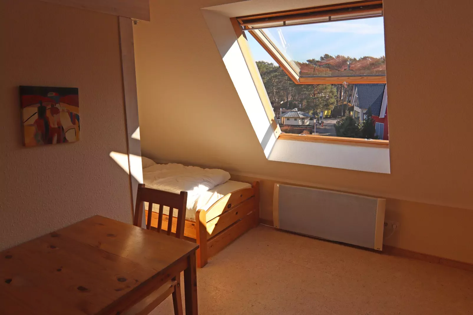 Dünenwaldhaus links Typ 1-Slaapkamer