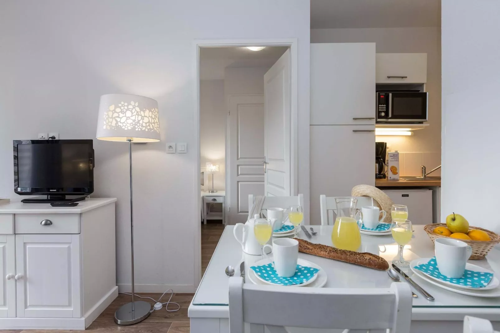 Résidence Le Petit Pont 4-Eetkamer