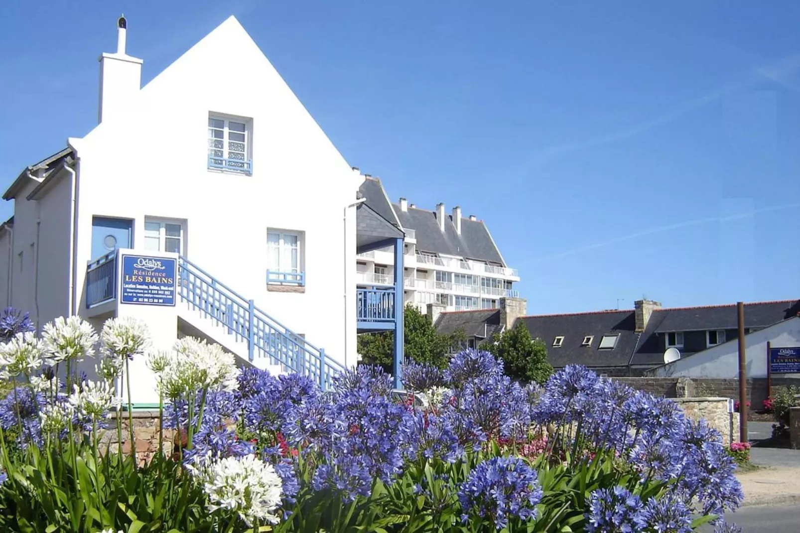 Résidences Les Bains 1-Buitenkant zomer