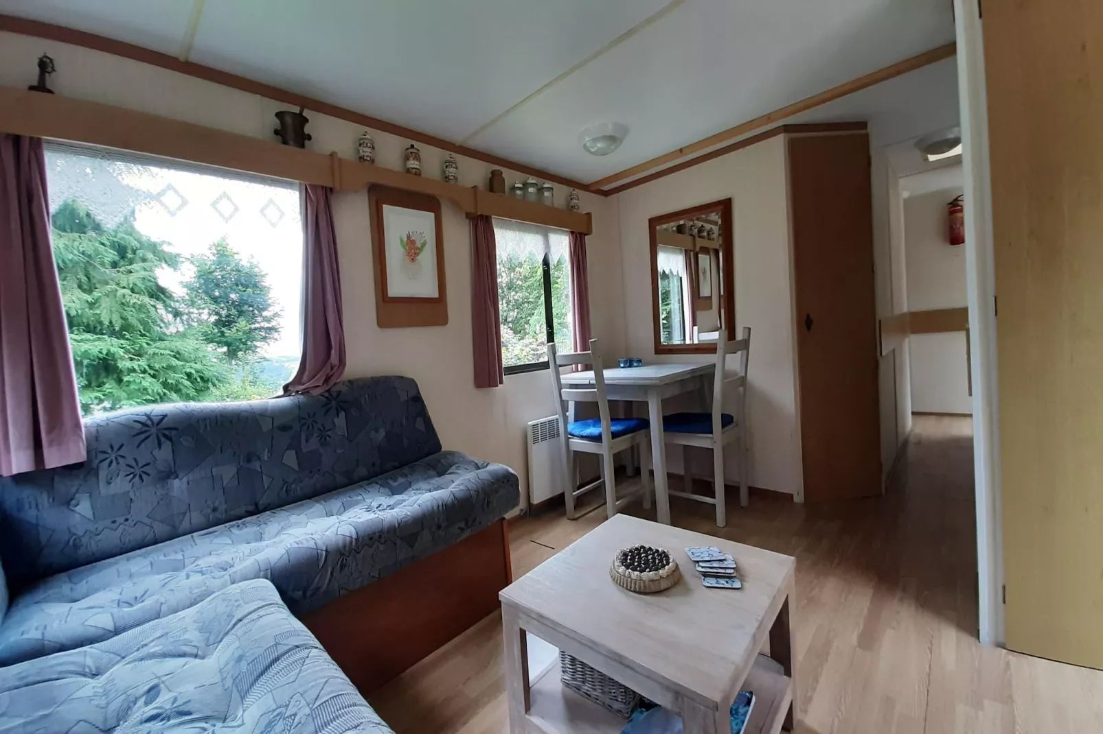Mobil-home Grenterie-Woonkamer