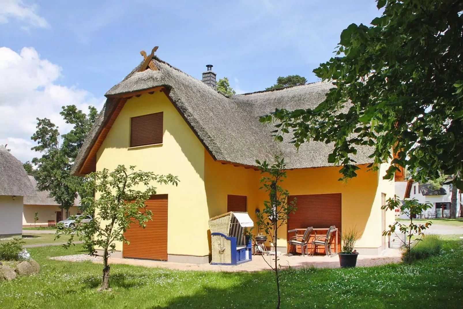 Villa Froschkönig-Buitenkant zomer