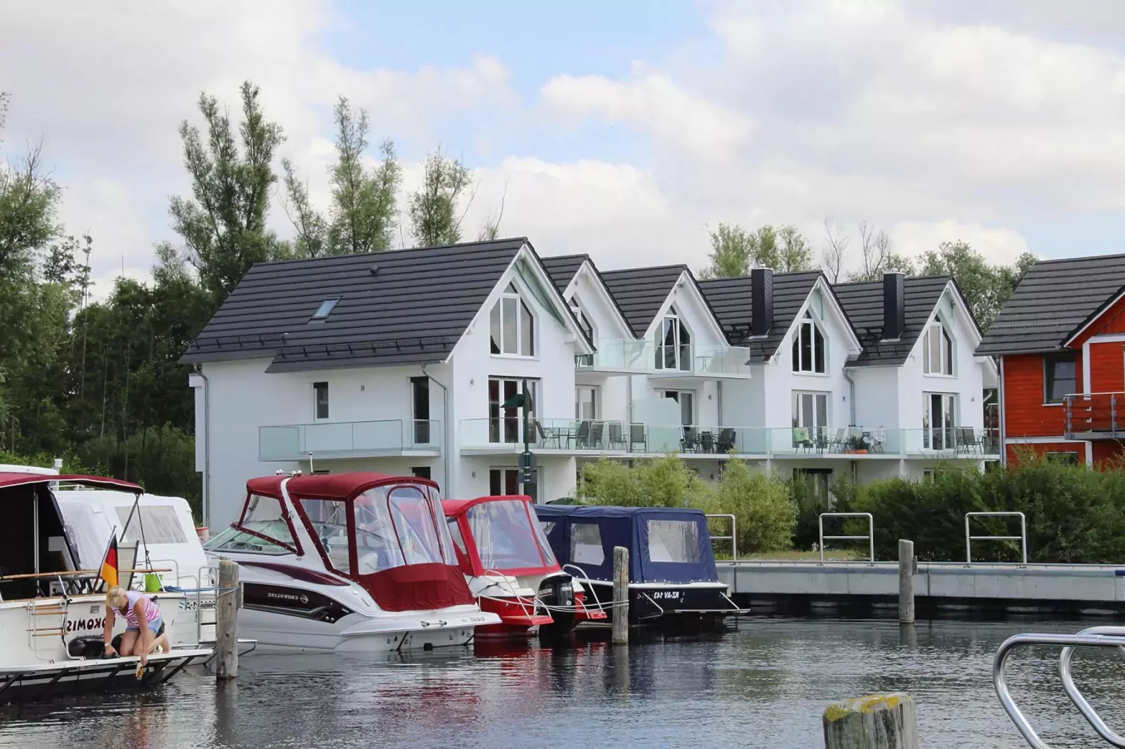 Appartement Hafenflair / Haus 1 EG-Wohnung 1 3 Pers-Gebieden zomer 1km