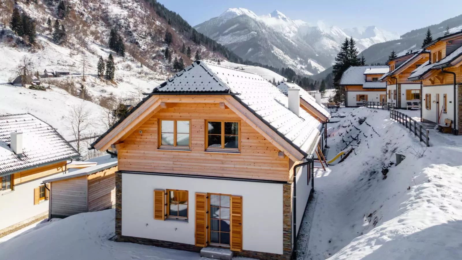Haus Enzian-Exterieur winter