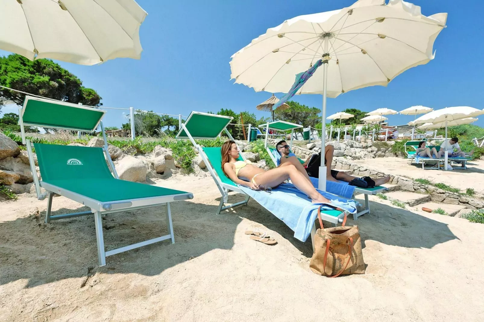 Holiday residence I Cormorani, Baja Sardinia-40 qm-Gebieden zomer 1km