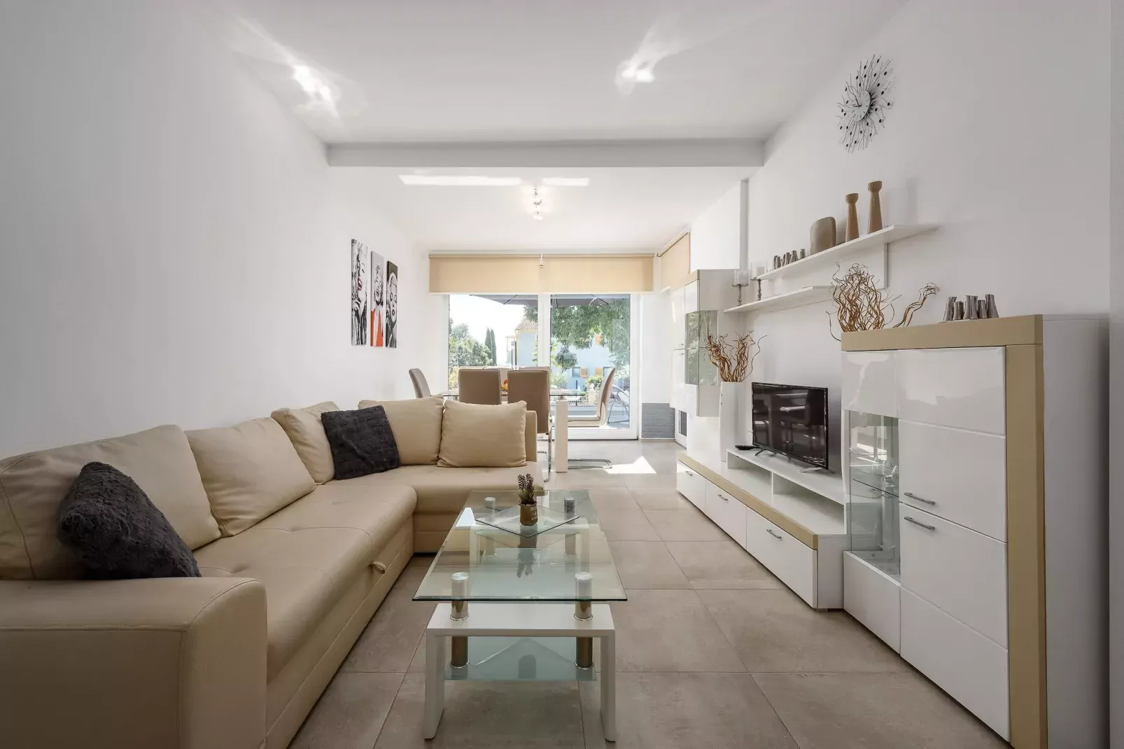 Apartment Monika-Woonkamer