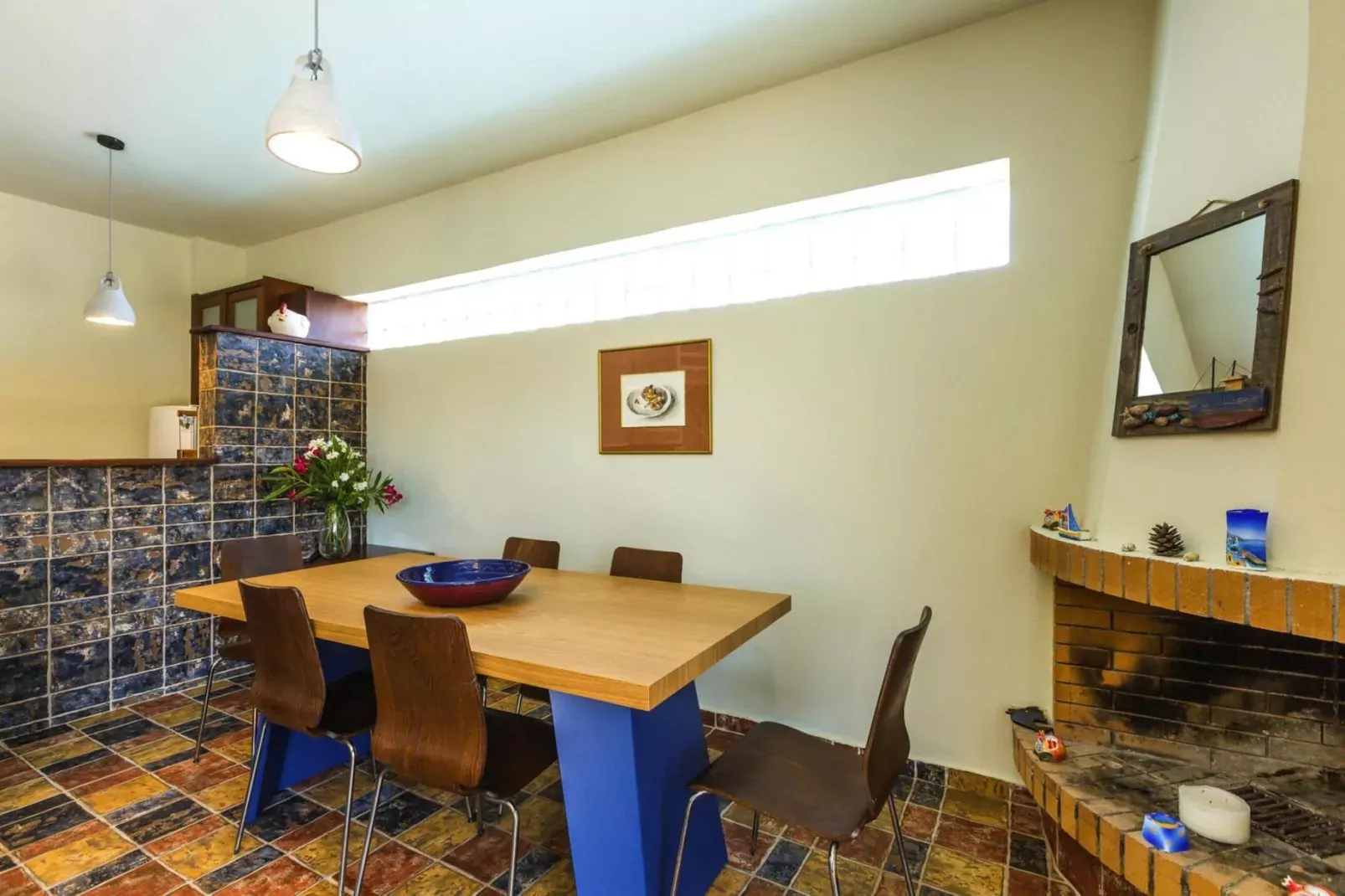 Villas Avra & Pyrgos, Episkopi-Villa Avra, ca. 120 qm, 6 pax-Eetkamer