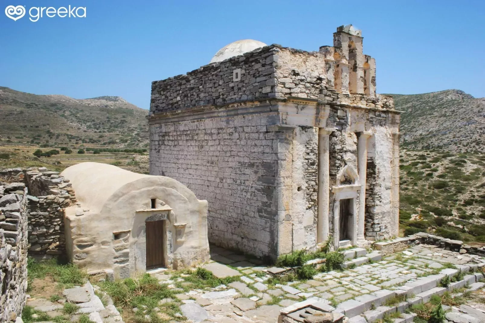 Villas Avra & Pyrgos, Episkopi-Villa Avra, ca. 120 qm, 6 pax-Gebieden zomer 1km