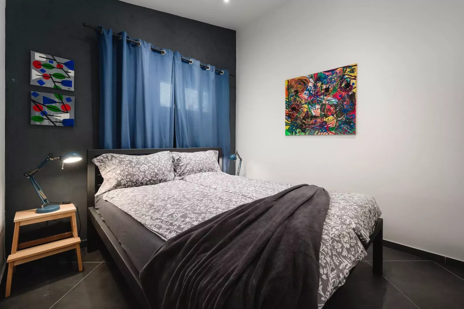Apartment Urban Black-Slaapkamer