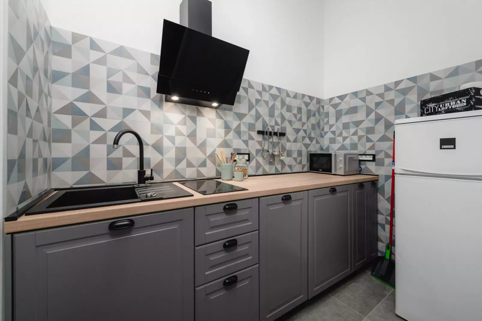 Apartment Urban Grey-Keuken