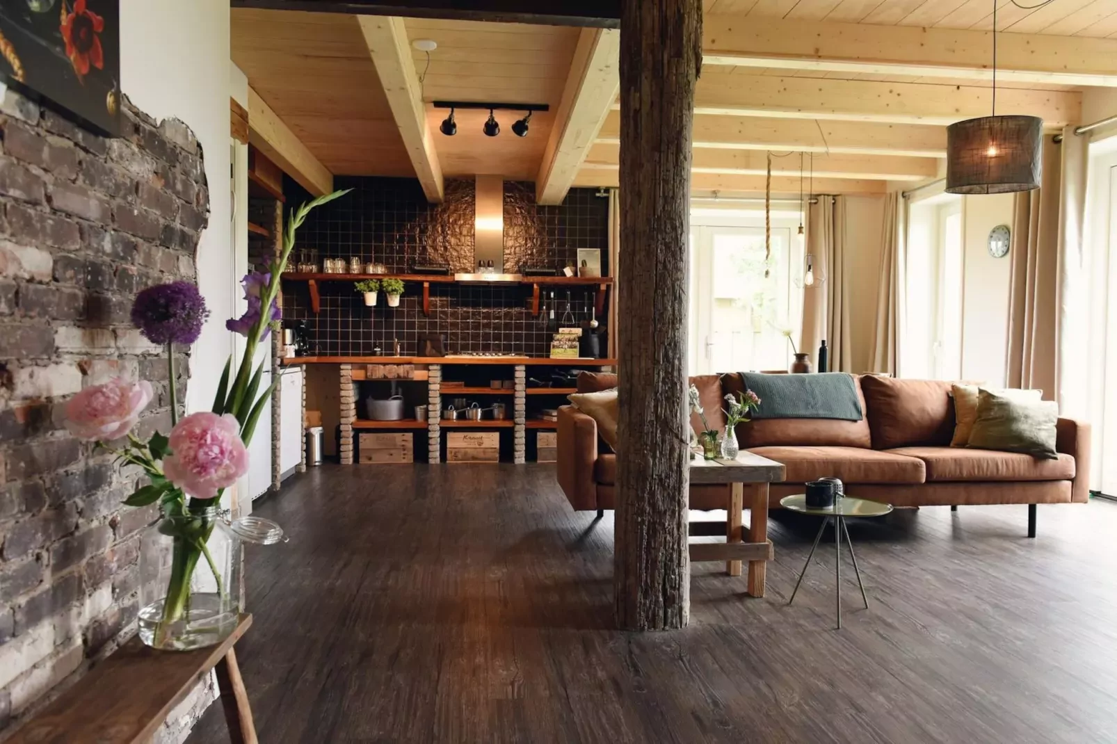 Hoeve Landzicht-Woonkamer