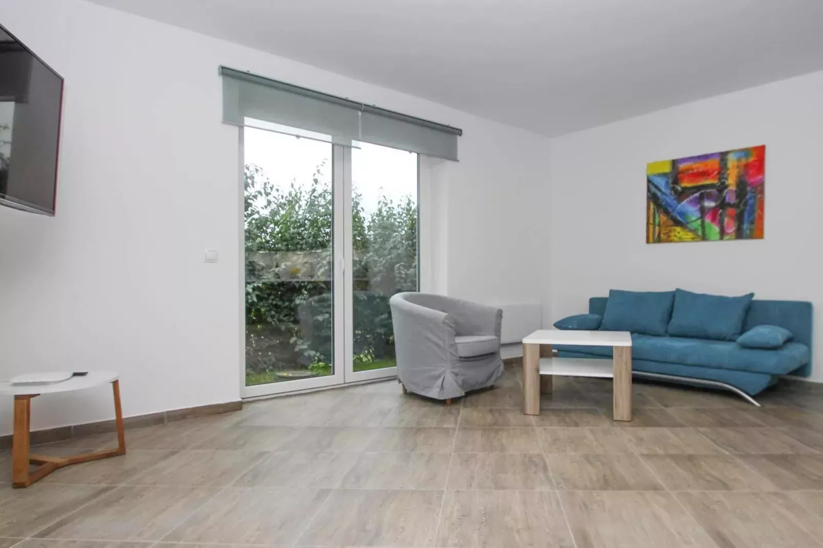 Doppelhaus Seestern-Woonkamer
