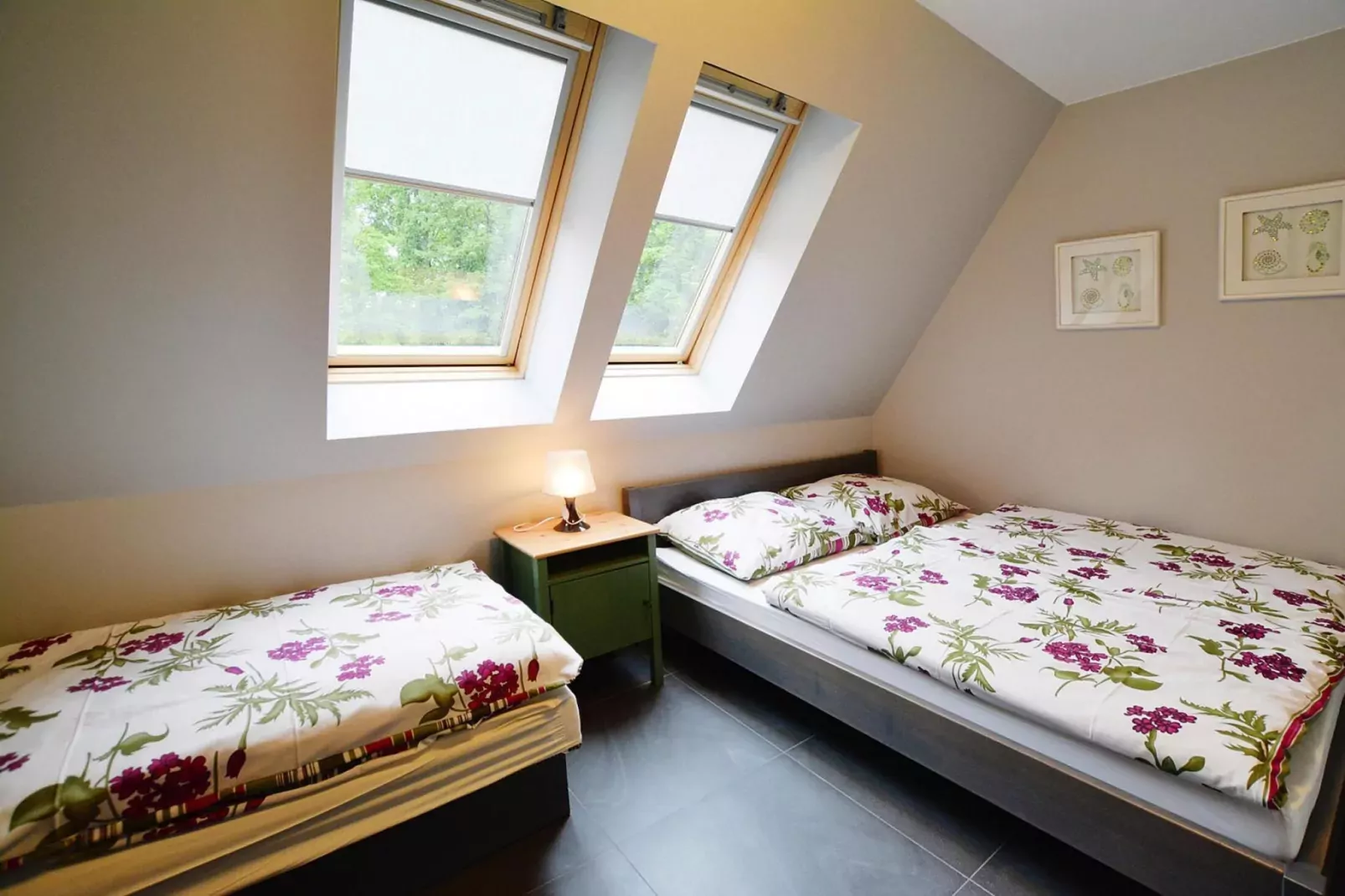 Apartamenty wakacyjne dla 5 osób Rewal-Slaapkamer