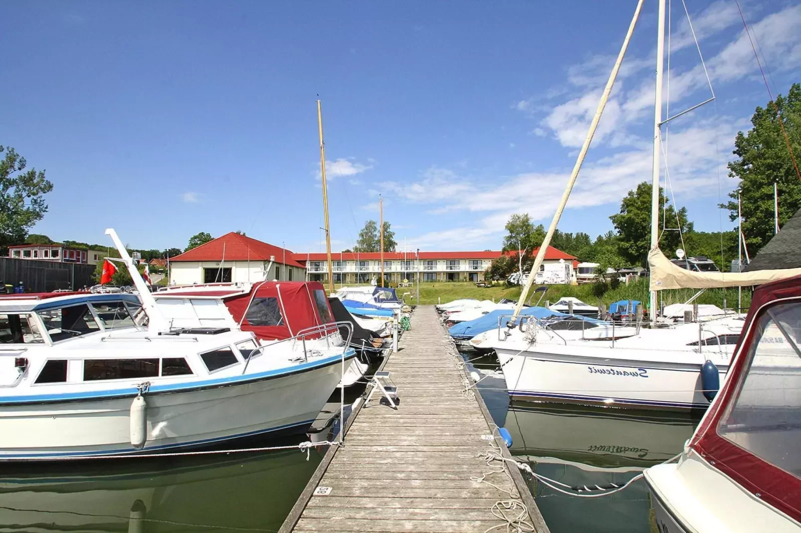 Appartements am Heidensee / EG 65qm 2 Erw u 2 Kinder-Uitzicht zomer