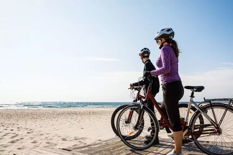 Domki wypoczynkowe Niechorze-Gebieden zomer 1km