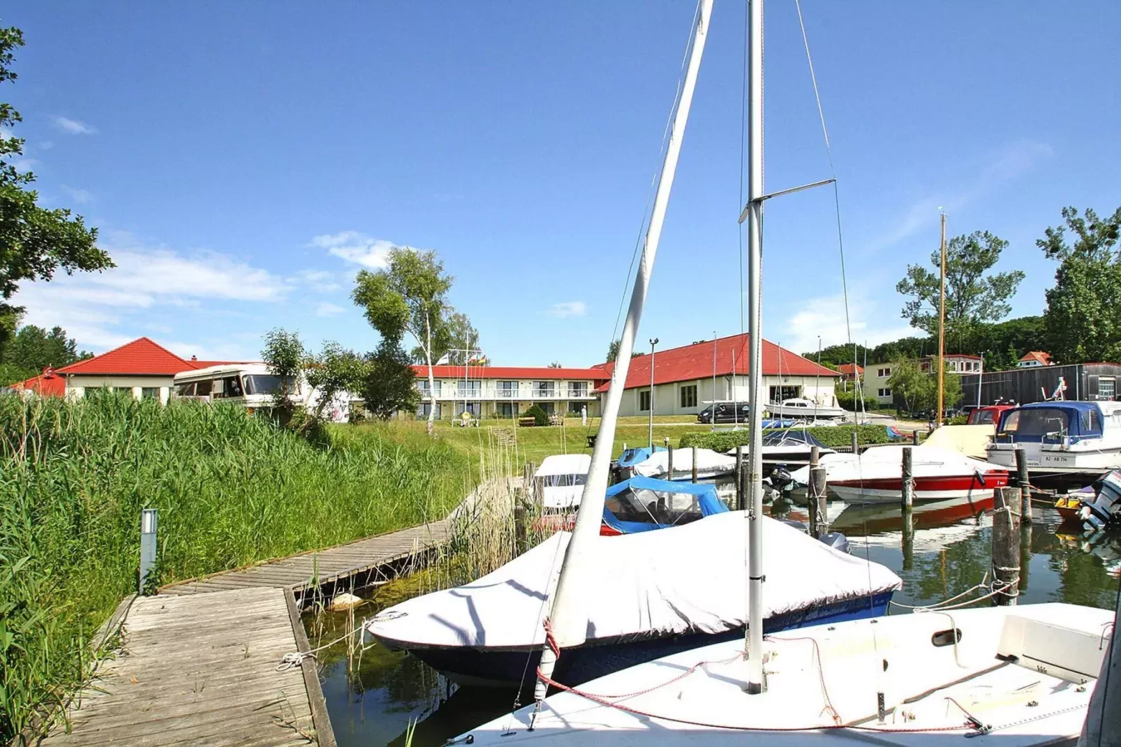 Appartements am Heidensee / EG 65qm 2 Erw u 2 Kinder-Uitzicht zomer