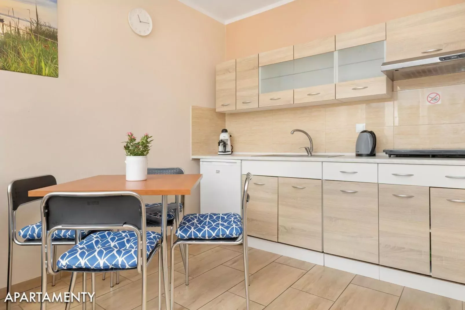Apartamenty 4-osobowe Niechorze-Keuken