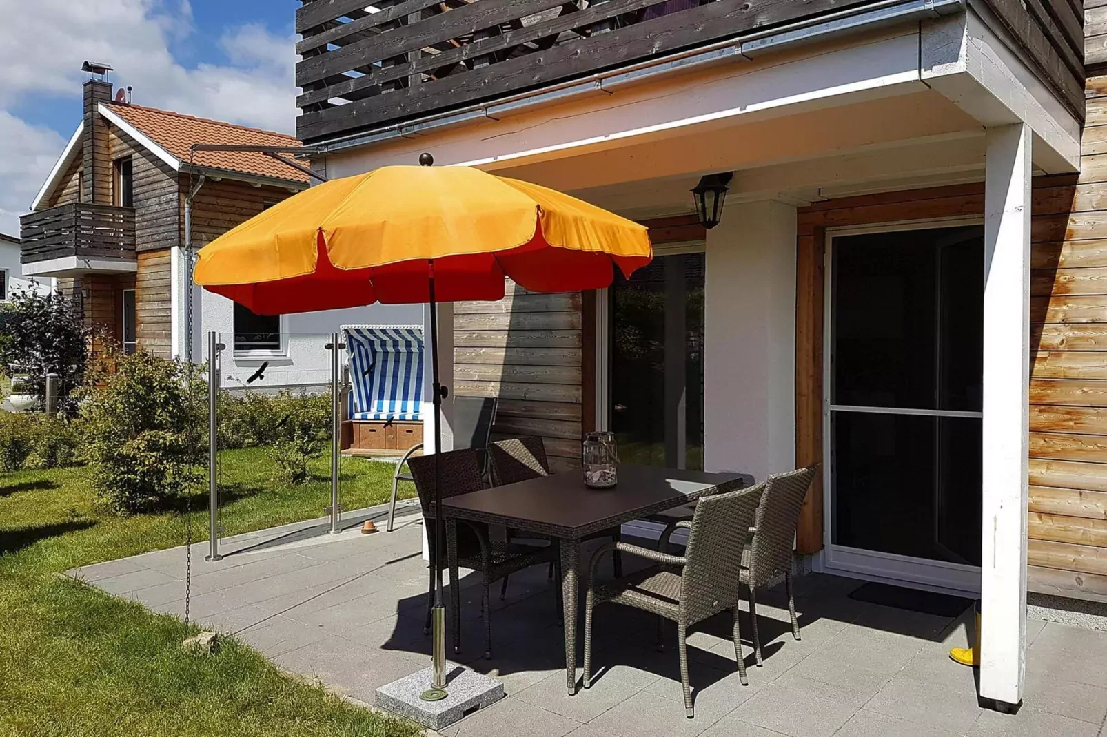 Ferienhaus Bel Ami 92 qm-Terrasbalkon