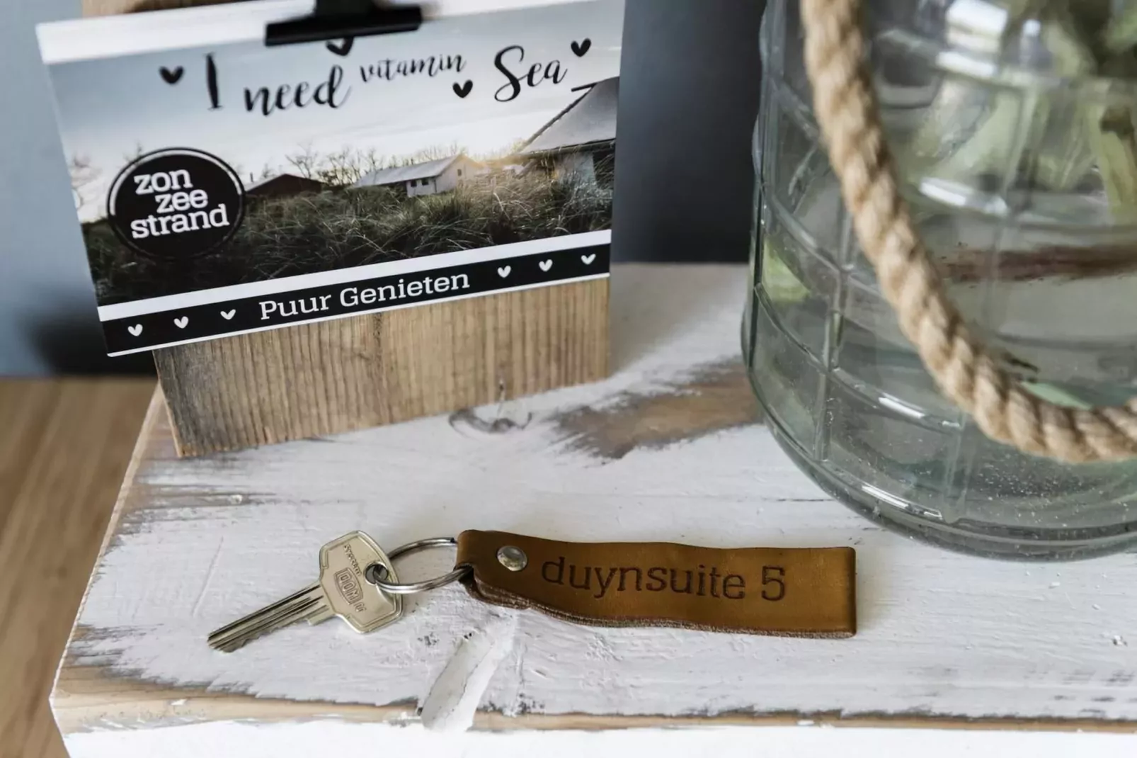 Duynsuites aan zee-Woonkamer