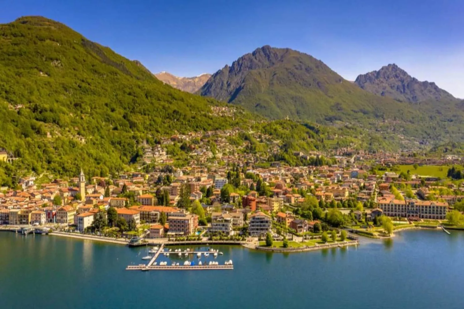 Residence Porto Letizia Porlezza - Villas bilocale 4 pax Vista Lago Plus V1LP4 Lake View 8215-Uitzicht